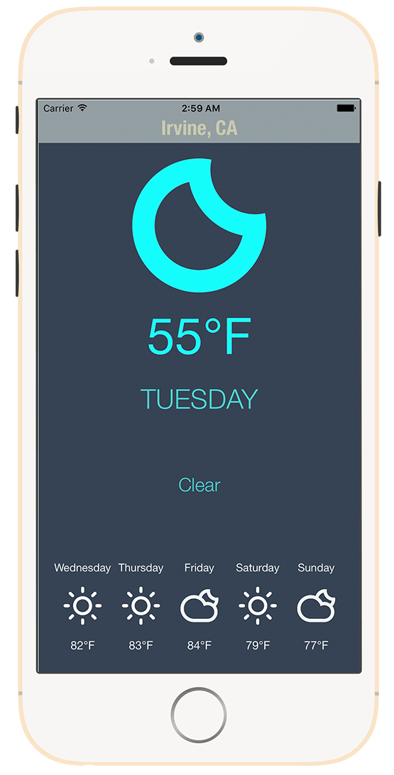 iOS Weather App